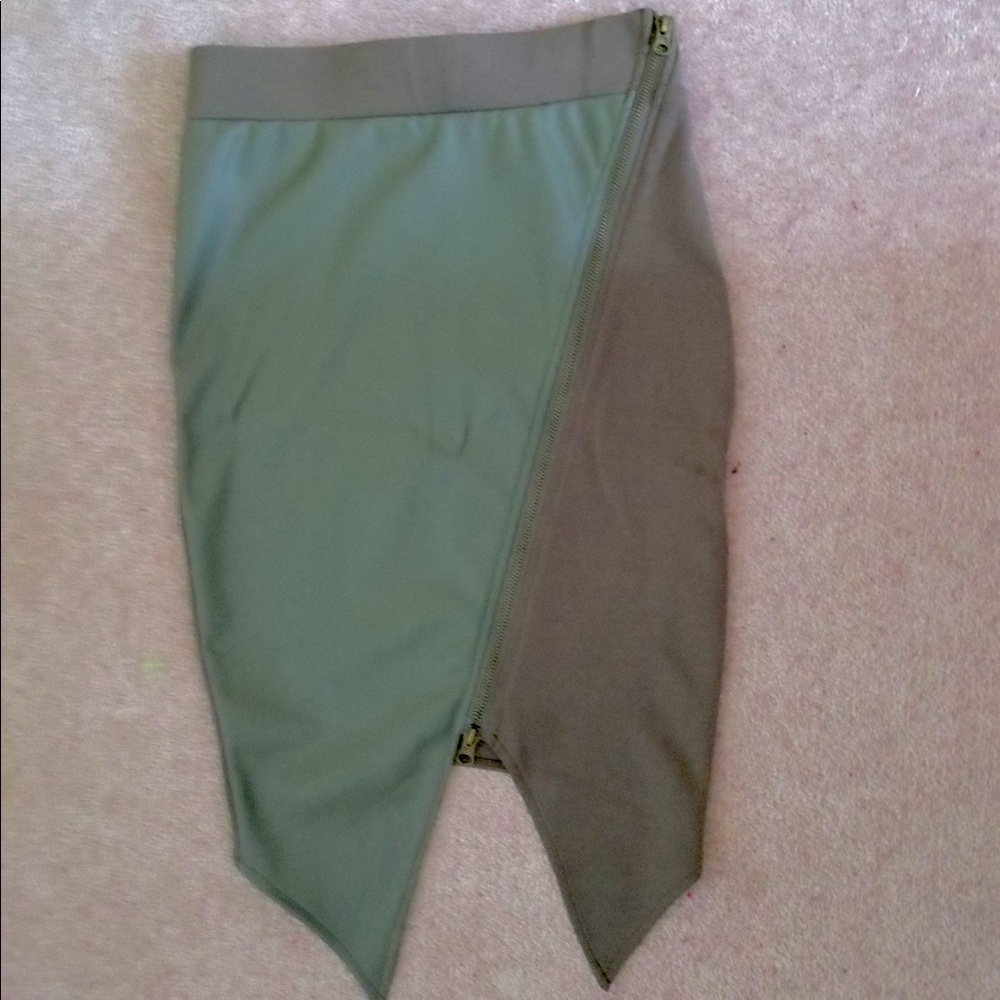 High Waisted Split Pencil Skirt NWT